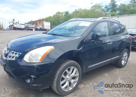 2012 Nissan Rogue Sv W/Sl Pkg from USA, damaged, VIN JN8AS5MV4CW384789